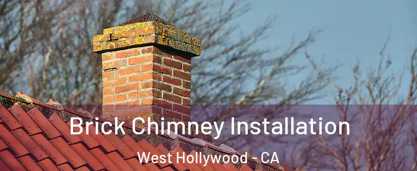  Brick Chimney Installation West Hollywood - CA