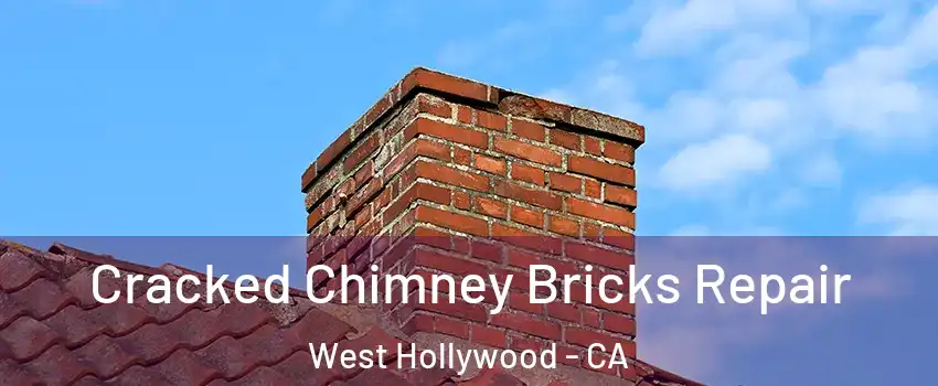  Cracked Chimney Bricks Repair West Hollywood - CA