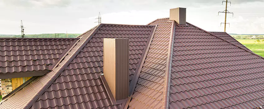 Residential Chimney Flashing Restoration in West Hollywood, CA