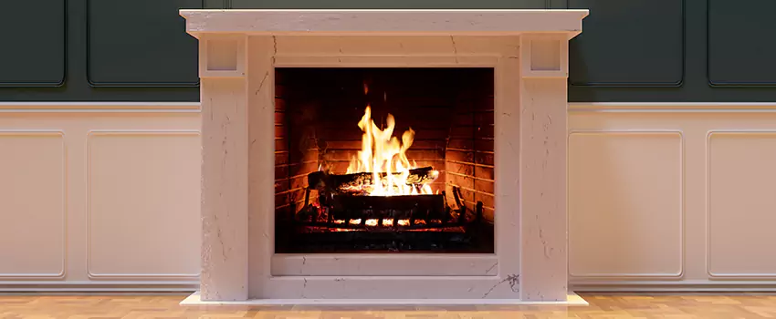 Decorative Electric Fireplace Installation in West Hollywood, California