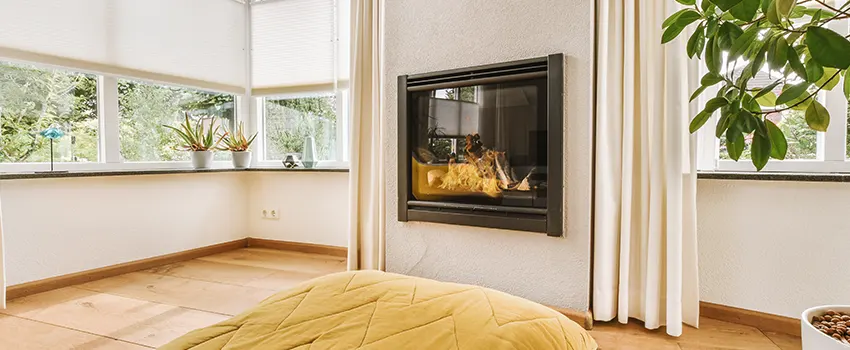 Residential Fireplace Ceramic Glass Installation in West Hollywood, CA