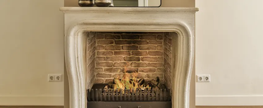 Vintage-style Fireplace Redesign in West Hollywood, California