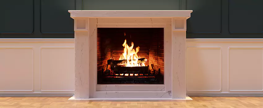 Open Flame Wood-Burning Fireplace Installation Services in West Hollywood, California