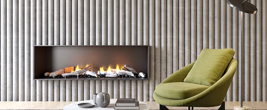 Town & Country Outdoor Fireplace in West Hollywood, CA