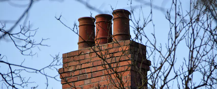 Chimney Crown Installation For Brick Chimney in West Hollywood, California