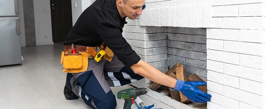 Fireplace Damaged Damper Frame Repair Services in West Hollywood, California