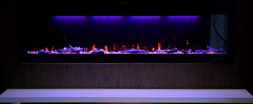 Dynamic Flame Color Fireplace Installation in West Hollywood, CA