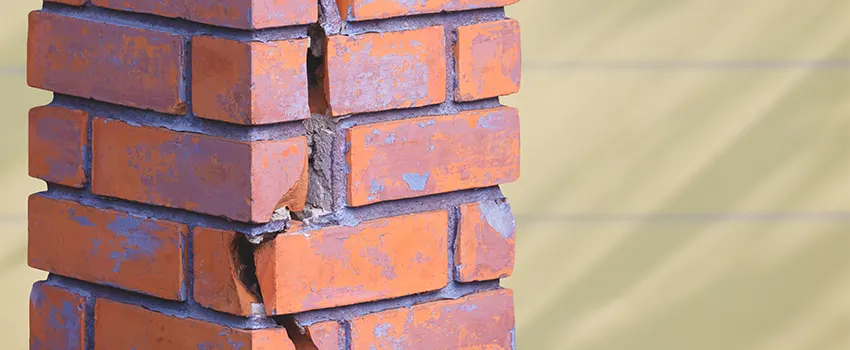 Repairing Cracked Porcelain Tiles for Fireplace in West Hollywood, CA