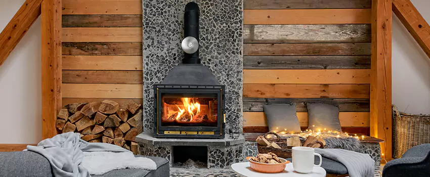 Thelin Hearth Products Direct Vent Gas Stove Fireplace Inspection in West Hollywood, California